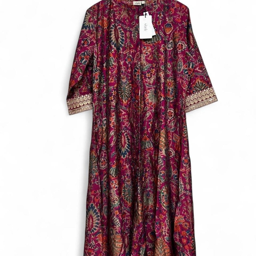 NEW Vark Floral Gold Kurta